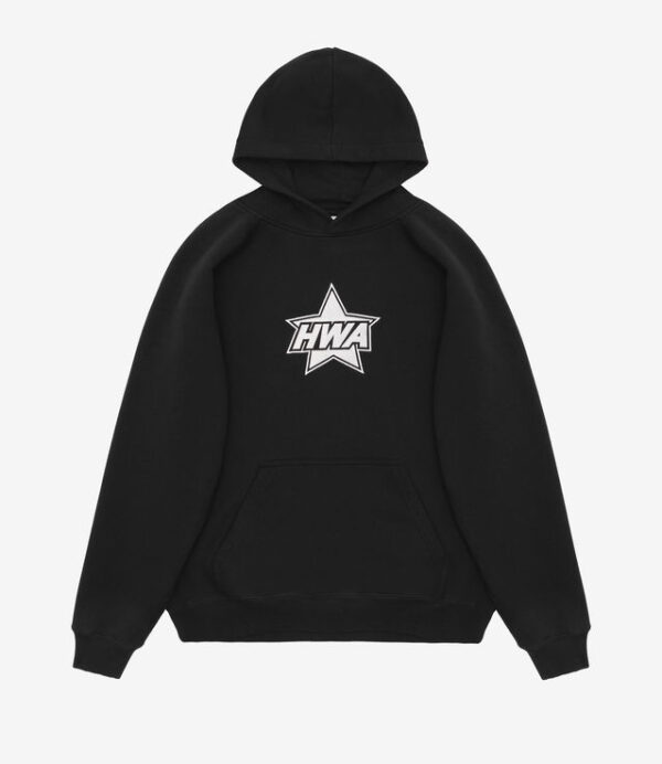 Humain avec attitude Sweat à capuche Star noir