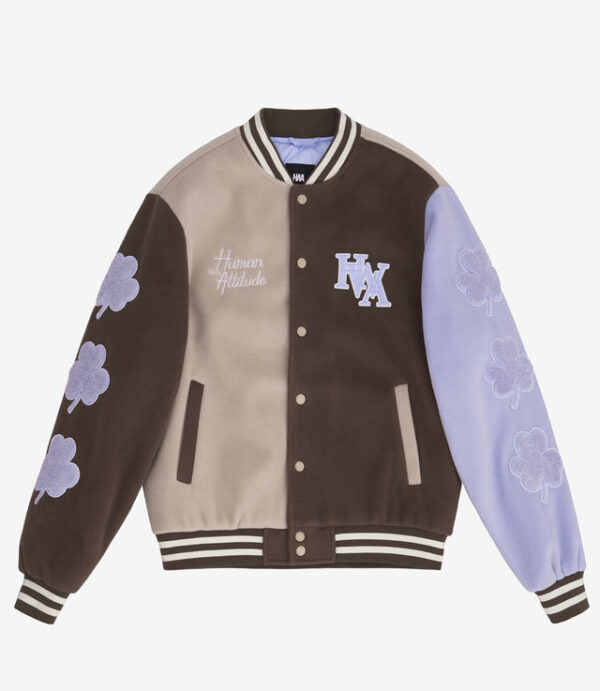 Veste Varsity Lucky Marron